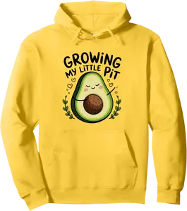 Avocado Maternity Pullover Hoodie - Angelacarcam Shop 40B0FGQXZYLT