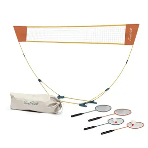 Easy Setup Badminton Set - 12pc