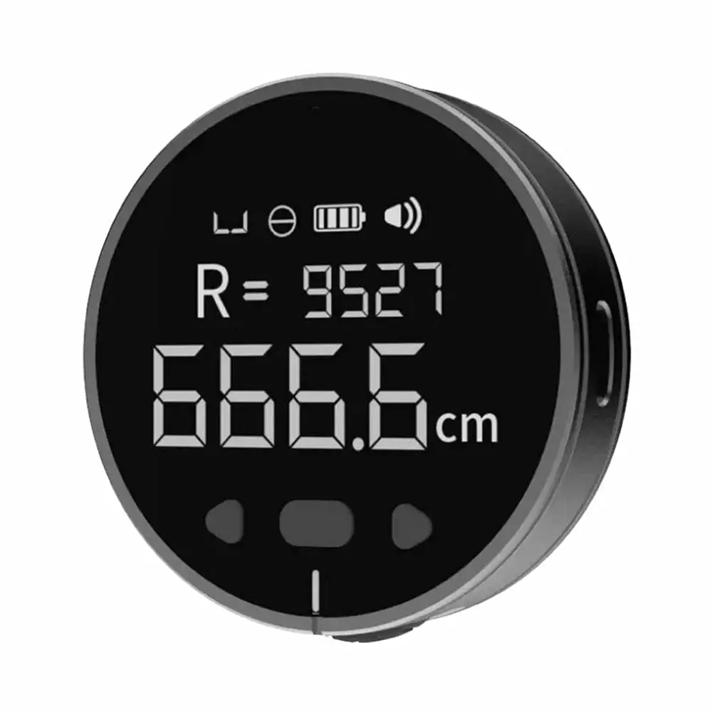 324 Ft Electronic Digital Tape Measure with LCD Display Digital Ruler Rechargeable Small Smart Rolling Measuring Tool for Flat Curved Diameter Odd Shape Ideal Surprise for You
