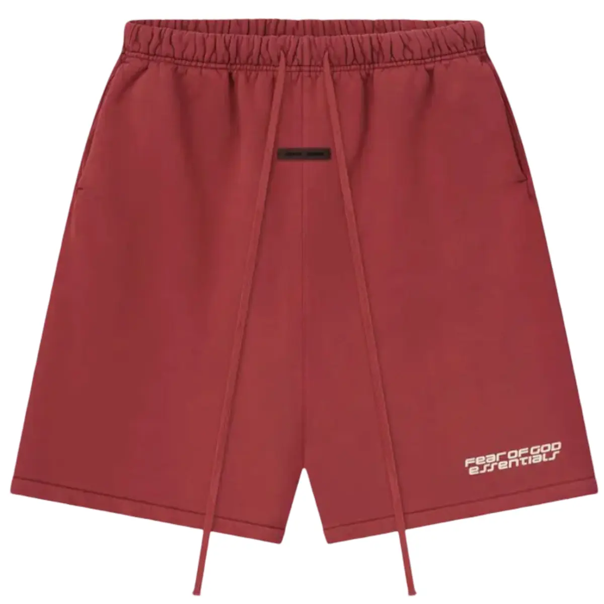 Fear of God Essentials Relaxed Sweatshort Crimson Men's Fashion Short New