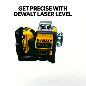 DeWalt 089 Cordless Green Laser Level，High Precision Self-Leveling for Carpentry & Interior Renovation professional construction