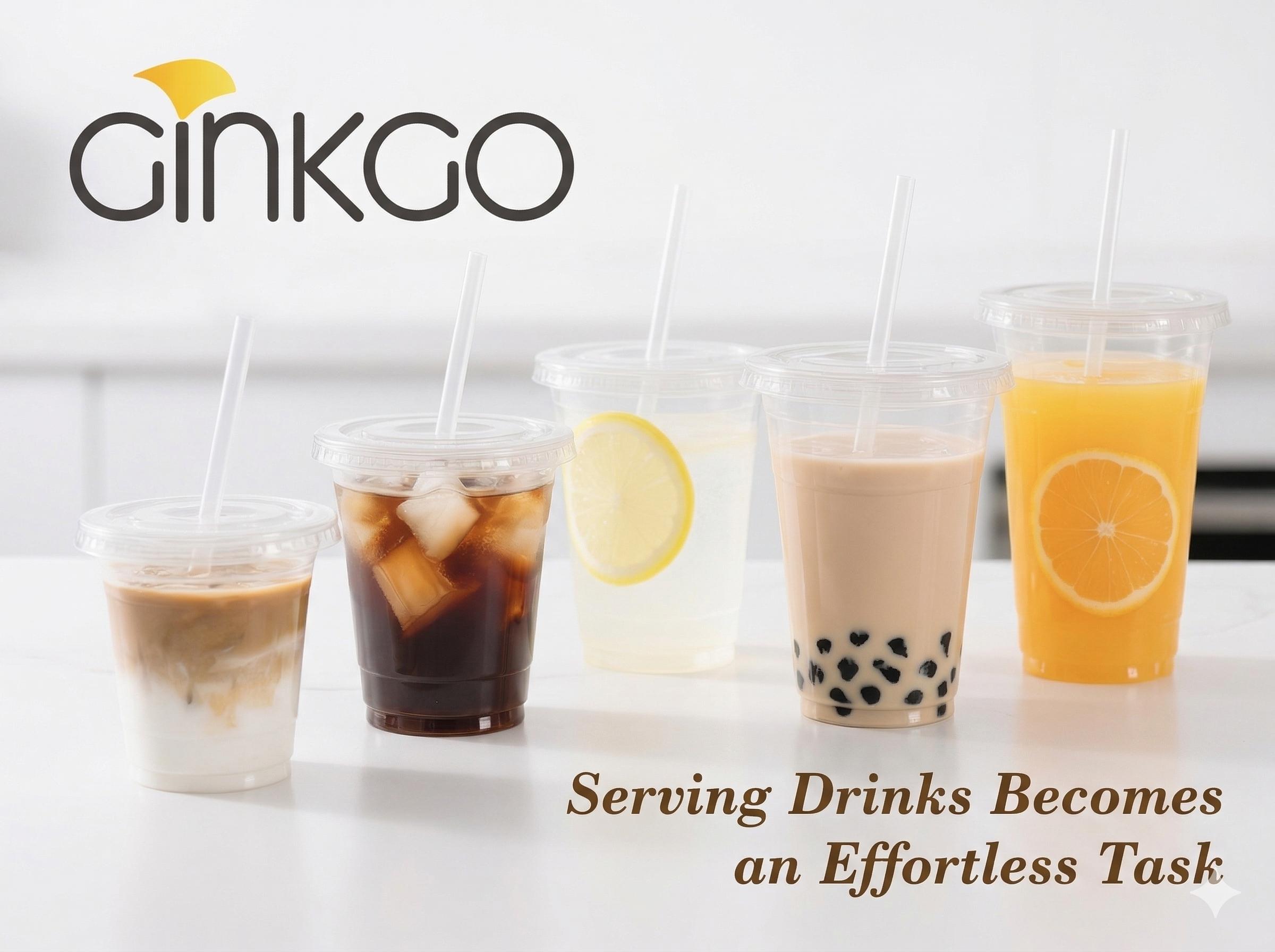 50 Pack 24 oz Clear Plastic Cups with Lids and Straws, Disposable PET Cups for Iced Coffee, Smoothie, Boba Tea, Leak-proof & BPA Free