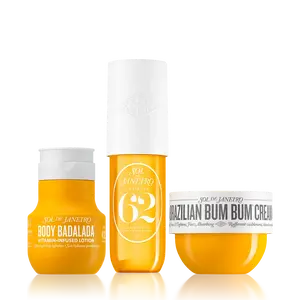 Sol de Janeiro Irresistible Body Trio | TikTok Shop Exclusive | Luscious Brazilian Bum Bum Cream, Body Badalada Vitamin-Infused Lotion & Our Iconic Cheirosa 62 Perfume Mist