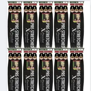 X-Pression 3X Pre-Stretched Braid 62" (10 Packs)