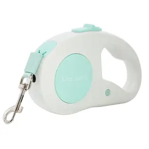 Pet Leash, Adjustable Retractable Dog Lead, Suitable for Small and Large Dogs, 3 Meter Long, Ideal for Walking Your Pet