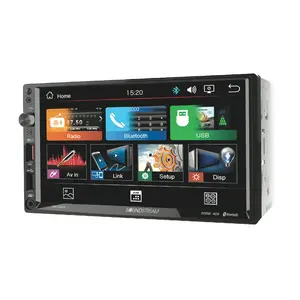 VM-700HB | 7" Touchscreen Double Din Car Stereo with Android MHL PhoneLink, Bluetooth, USB, SD, & RCA Inputs