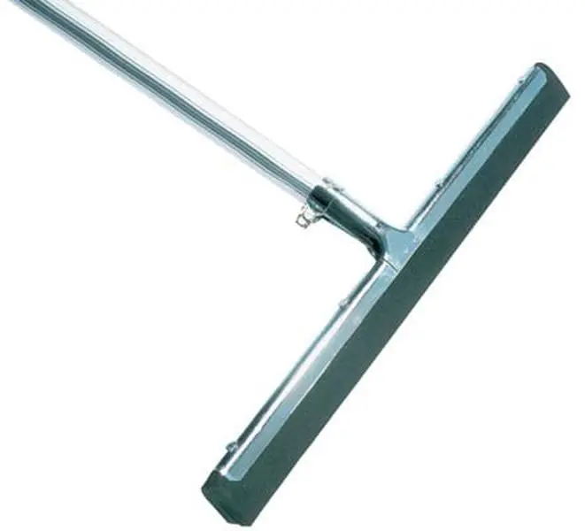 18in. Adjustable Rubber Plain Floor Squeegee, All Purpose Squeegees for Multipurpose Surface Cleaning