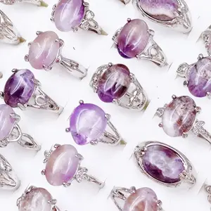 Natural Crystal Rings - Elegant Design with Unique Features, Ideal for Any Occasion