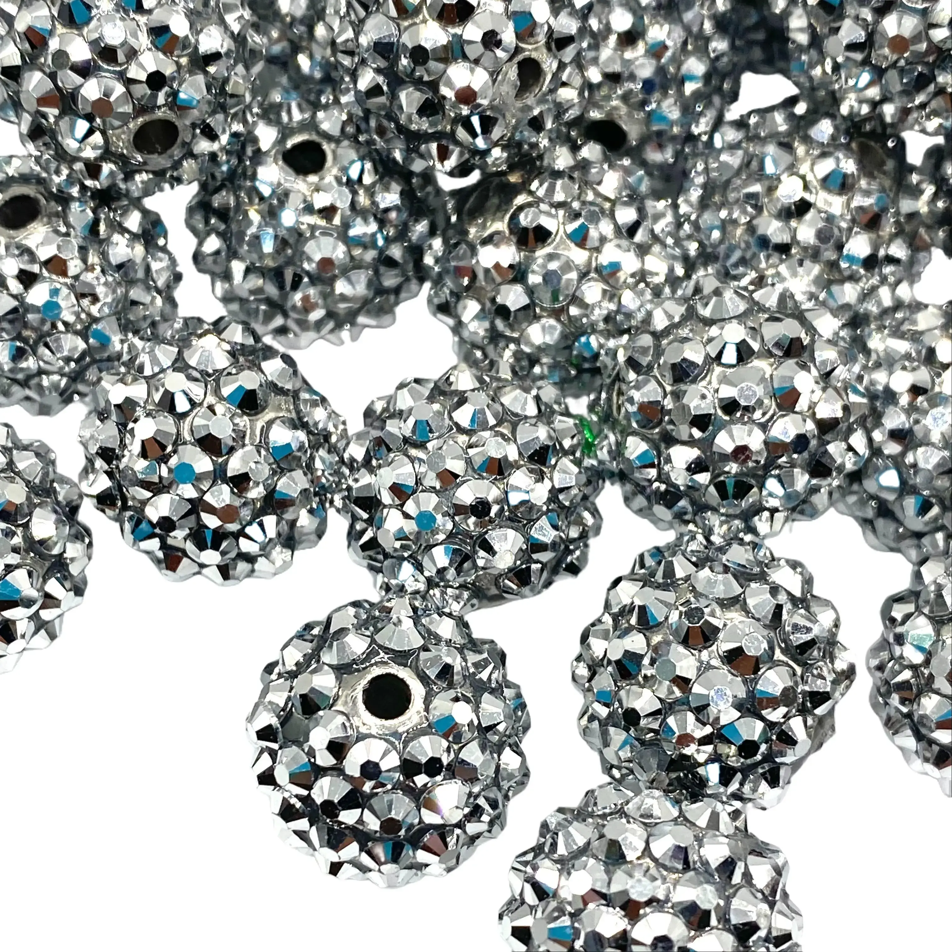 Diamonds Are Forever Rhinestone Beads | Fancy Acrylic Beading for Jewelry Making Adjustable Beaded Design