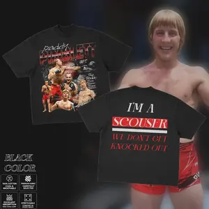Paddy Pimblett “The Baddy” T-Shirt for Summer, Vintage Fighter Tee, Fashion Cotton, Full Colors, Full Sizes, For Men, For Women