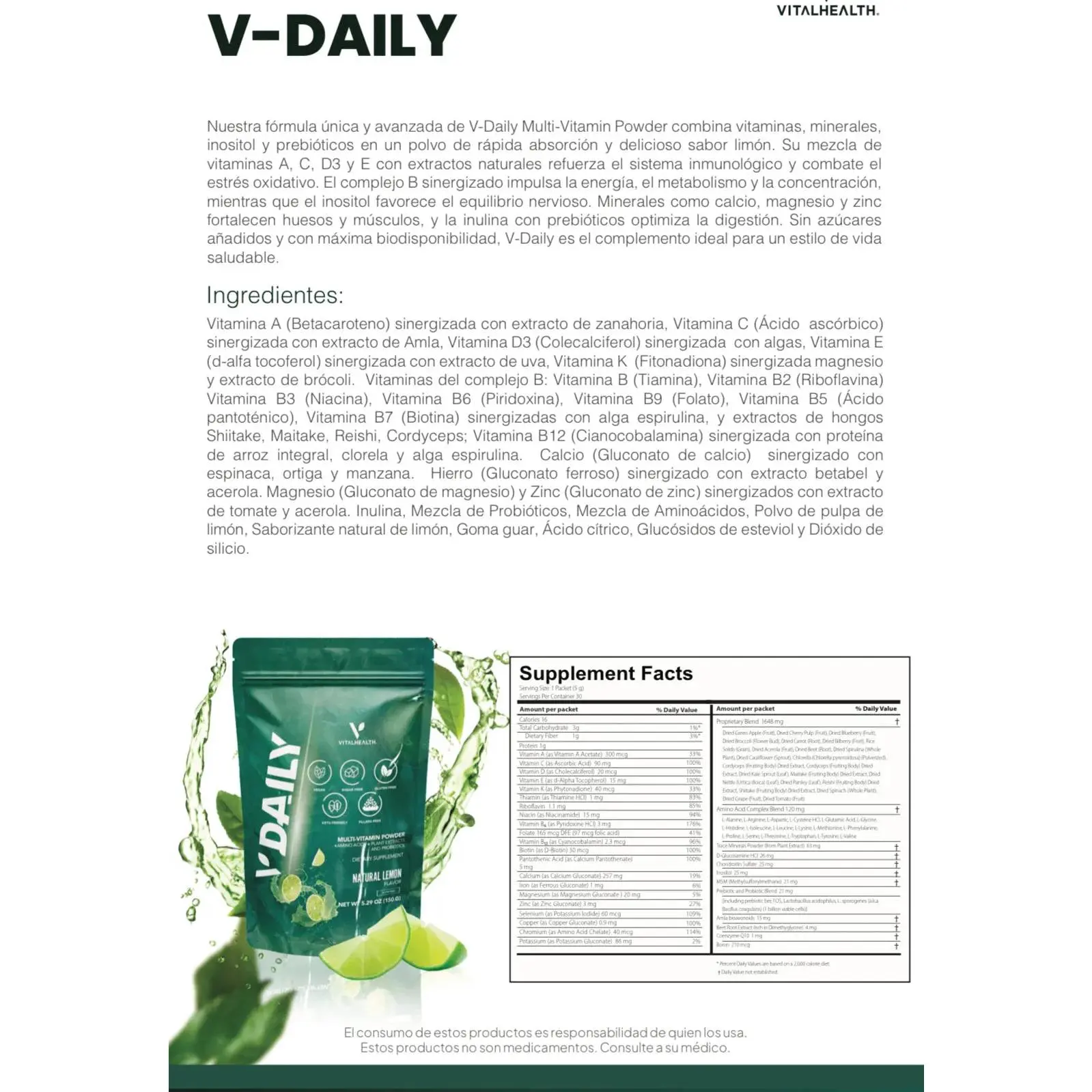 Vital Health Essentials Bundle: 30-Day Systemic Cleanse Kit with V