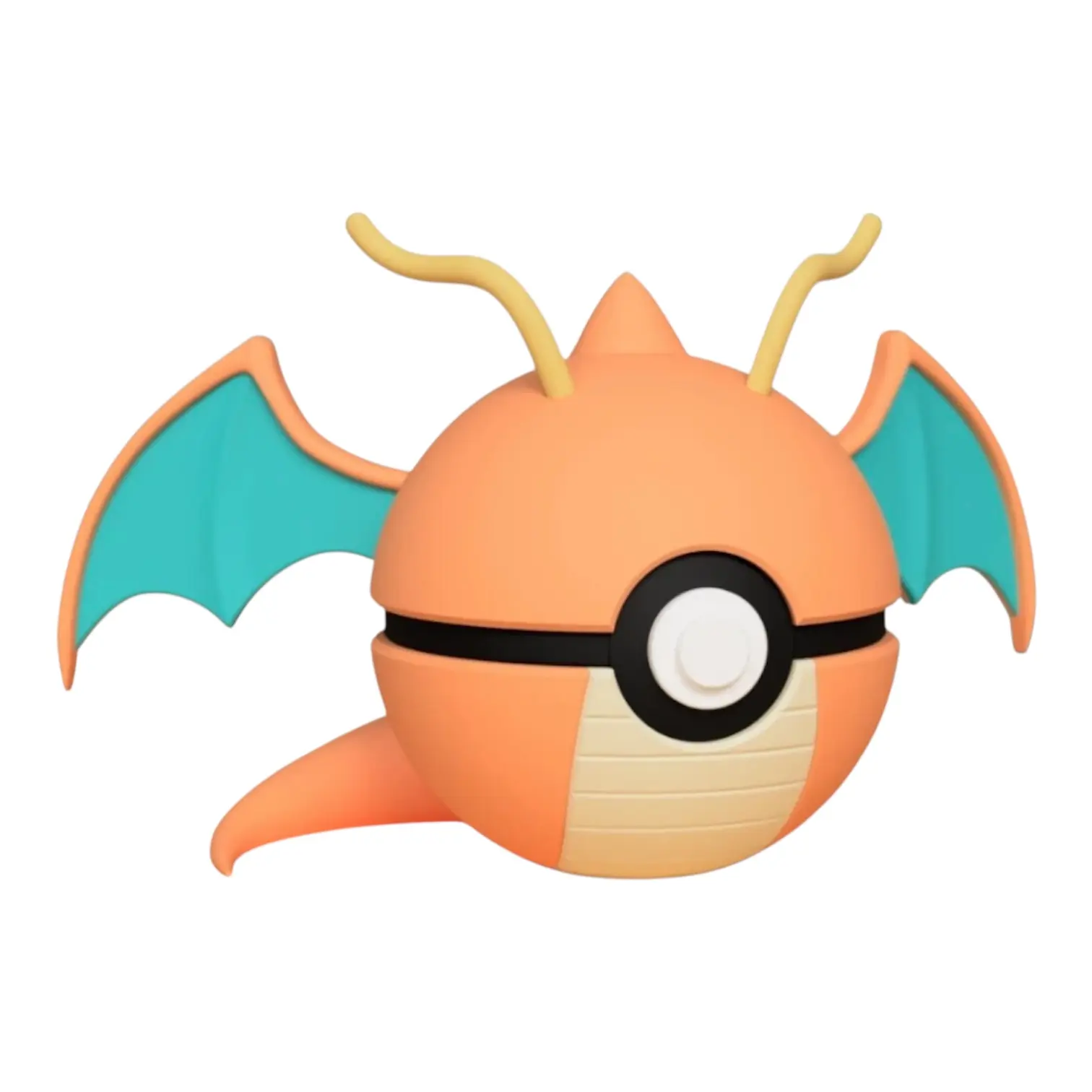 Dragonite - Inspired 3D Printed Poke Ball Collectible