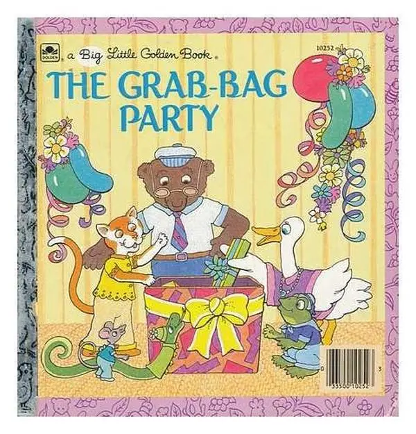USED Book - The Grab-Bag Party (A Big Little Golden Book) by Betsy Maestro (Hardcover) - english