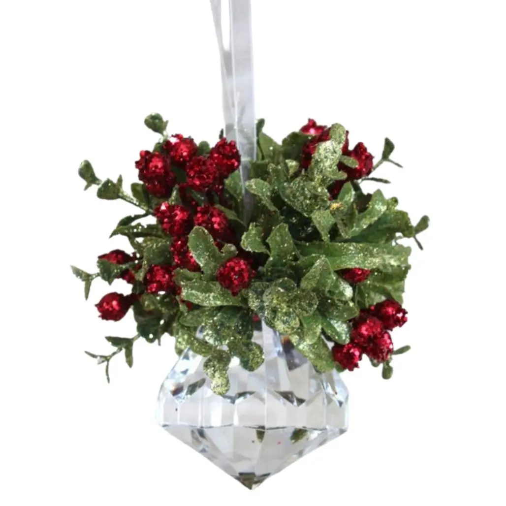 Mistletoe Krystal Jewel Ornament