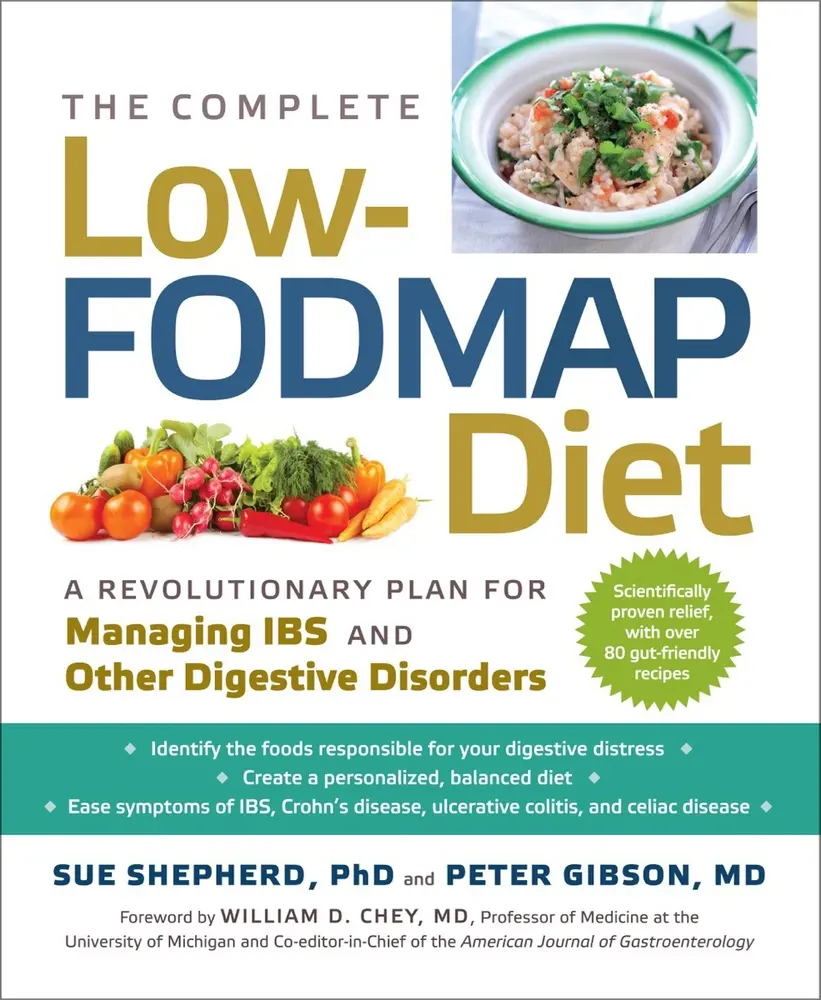 USED Book - The Complete Low-Fodmap Diet: A Revolutionary Recipe Plan to Relieve Gut Pain and Alleviate Ibs and Other Digestive Disorders by Gibson, Peter (Paperback) - english