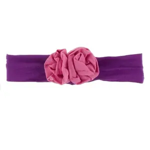 Solid Bamboo Flower Headband Starfish with Flamingo, One Size