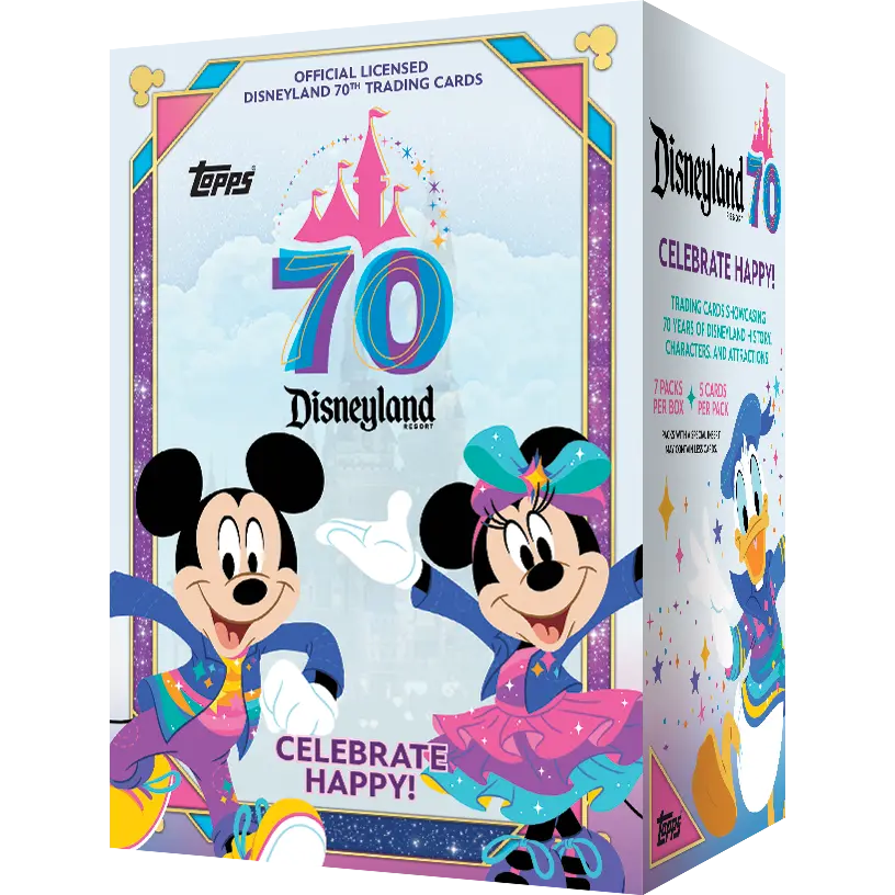 2025 Topps Disneyland 70th Anniversary Blaster Box