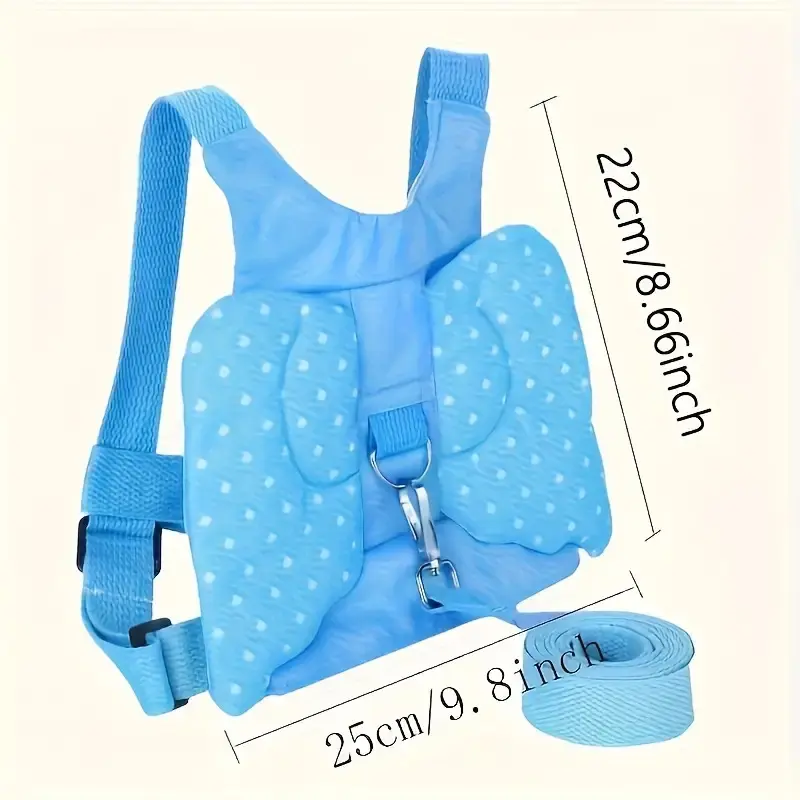 1pc 2 in 1 Harness Leashes,Soft and breathable, Cute Harness, Boy for Girls Straps , harnesses,Anti loss straps, Walking Harness Belt