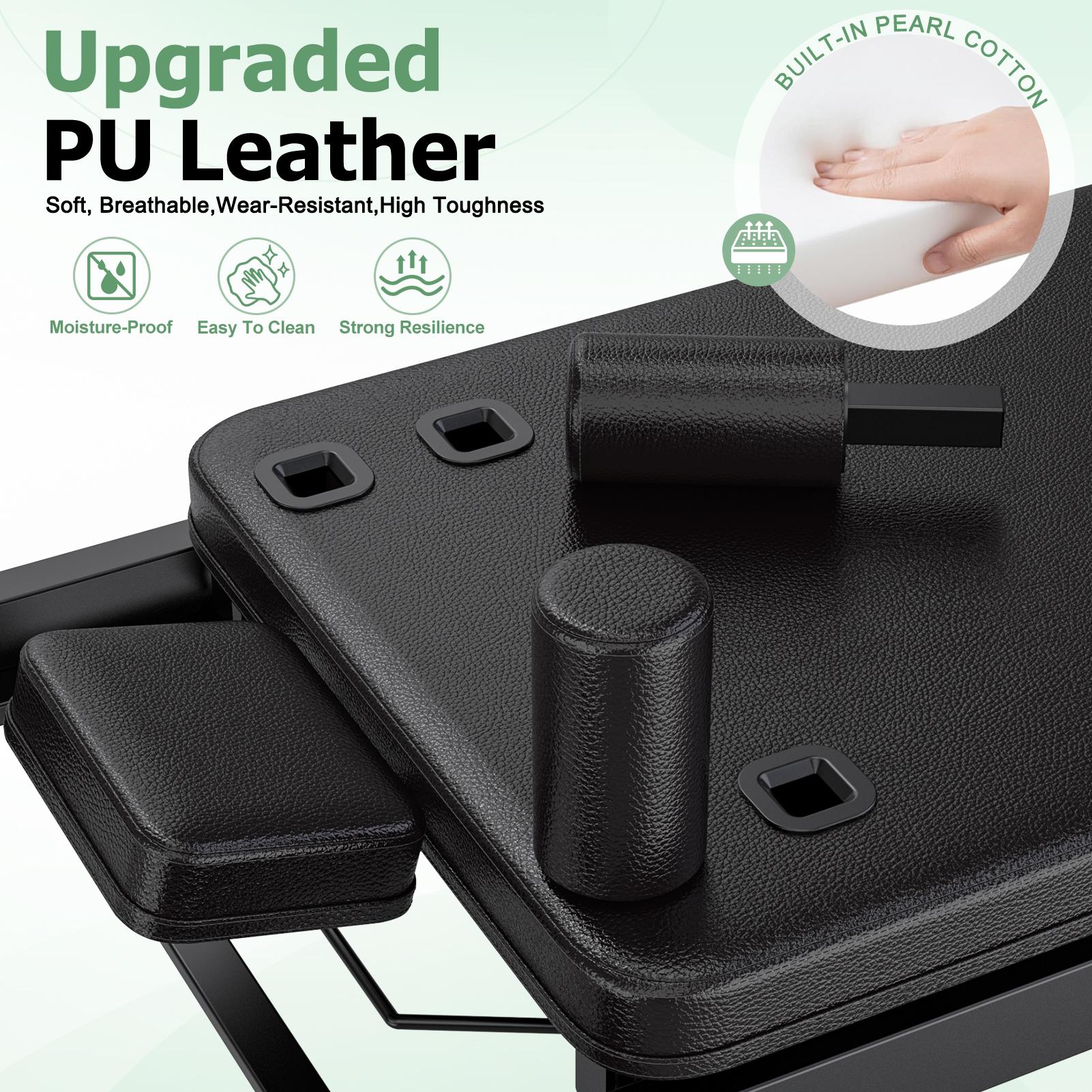 Bearbro Pilates Reformer, Foldable Reformer Pilates Machine with Jump Board, 91.3in Extended Frame, 2 Resistance Combinations for All Levels, Pilates Equipment for Home Gym Workout (Up to 400 LBS)