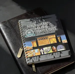 Notebook.Rose Book of Bible Charts, Maps & Time Lines Vol.1 10th Anniversary Edition - Bible Study Notebook & Christian Reference Journal