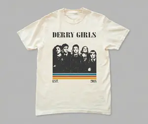 90s Irish School Girls Vintage Graphic Tee - 2026 Retro Cinematic Comedy Shirt