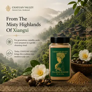 Camellia Scalp Cleansing Ritual – Herbal No-Shampoo Cleanser | Chayuan Valley