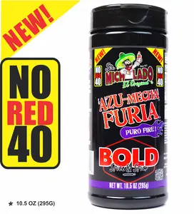NO RED 40 - Azu-Mecha FURIA BOLD 10.5oz - Spice & Spicy - Snack Seasoning - Sr. Michelado - Bottle Flavor Spice powder