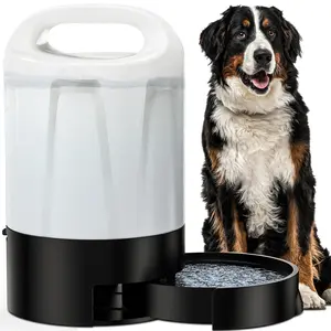 128oz Portable Automatic Dog Water Dispenser for Outdoor Use