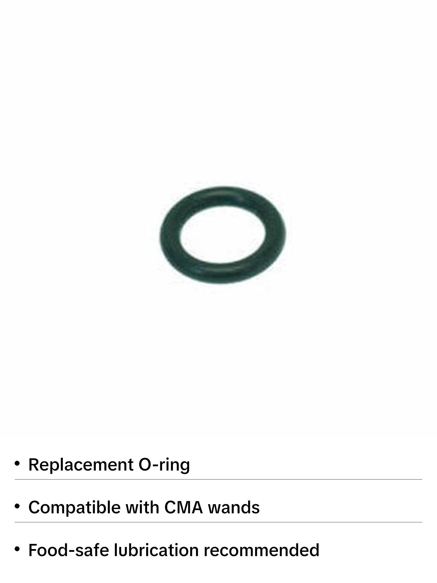 CMA Stainless Steel Steam Wand New Style Tip O-ring