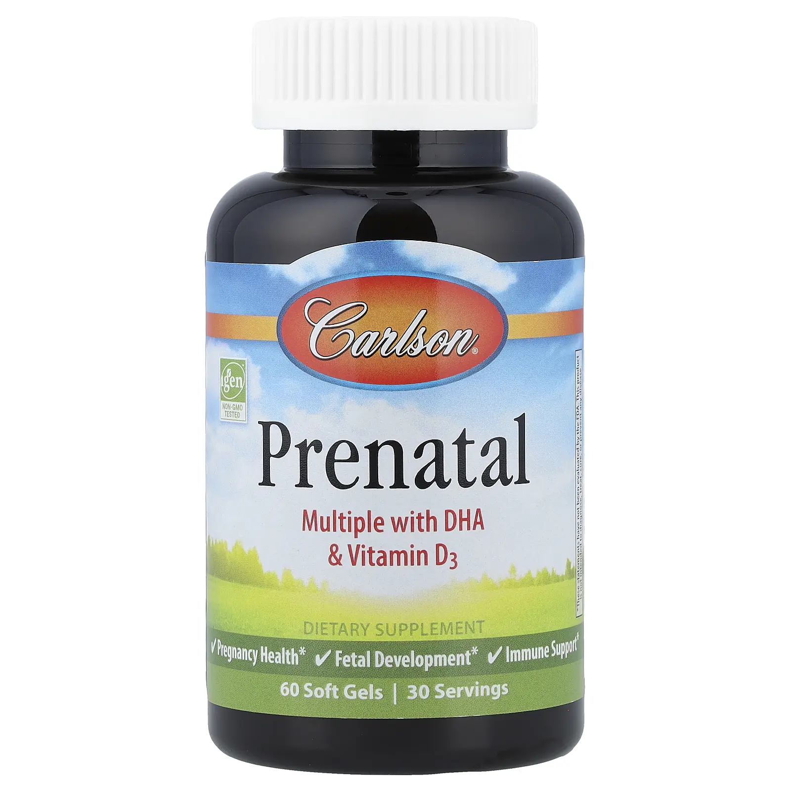 Carlson Prenatal, 60 Soft Gels