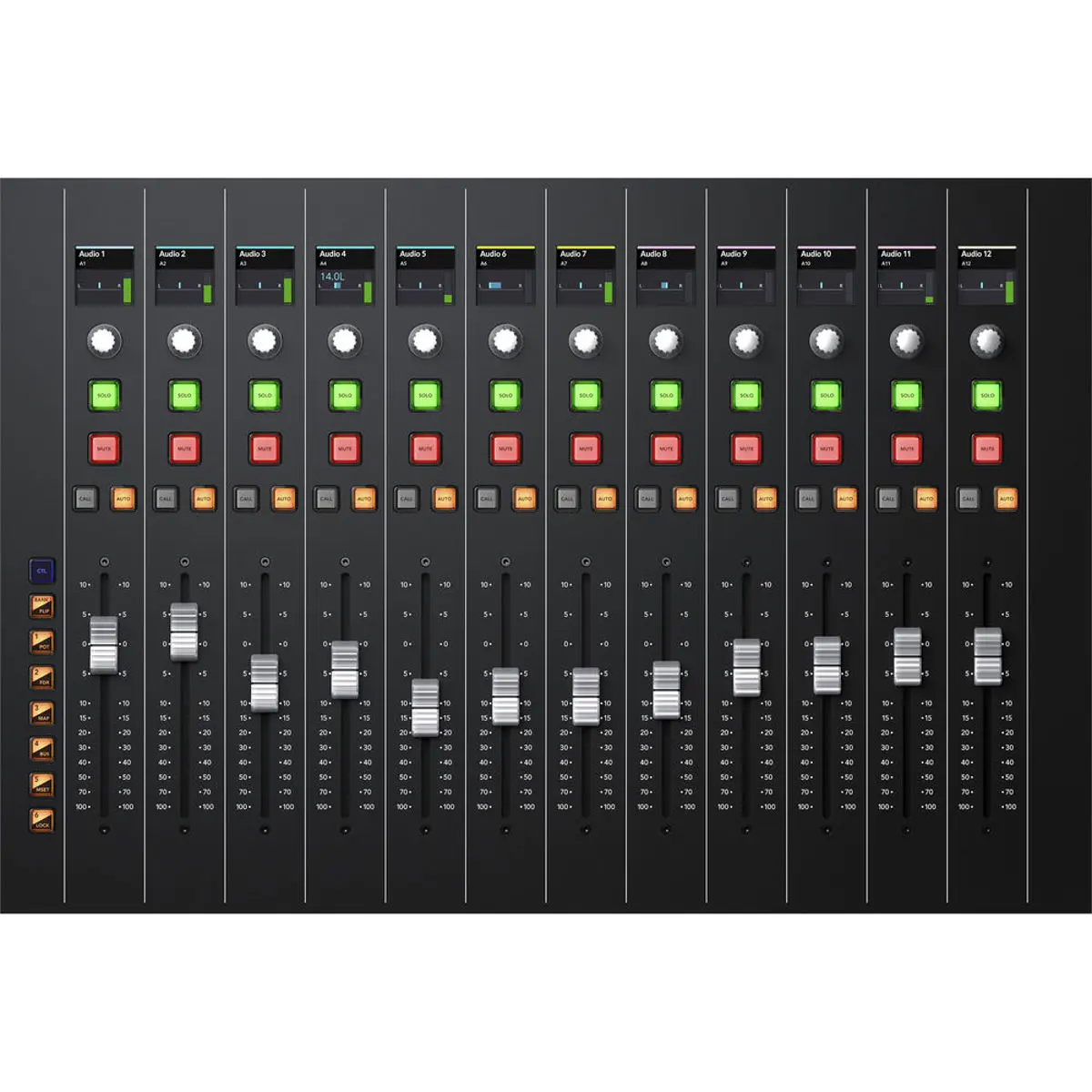 Blackmagic Design Fairlight Console Channel Fader - Pro Audio Mixers Equipment with Precision Fader Control for Audio Production