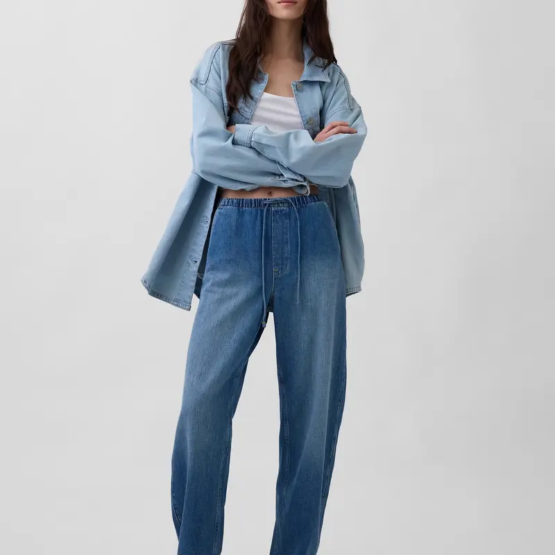 Gap Women's High Rise Easy Barrel Jeans