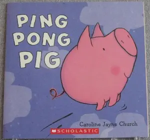 USED Book - Ping Pong Pig by Church Caroline Jane (Paperback) - english
