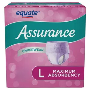 Assurance for Women Maximum Absorbency Protective Underwear, Large, 54 count