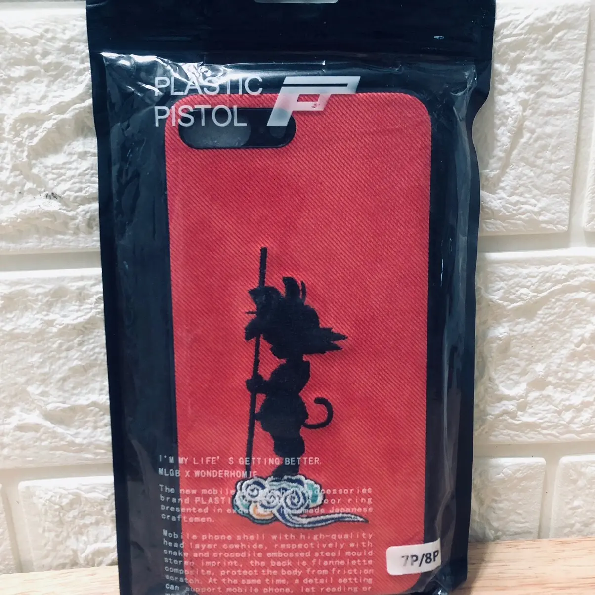 Goku Sketch and Icon Embroidery IPhone 7/8 Plus Phone Case Devices