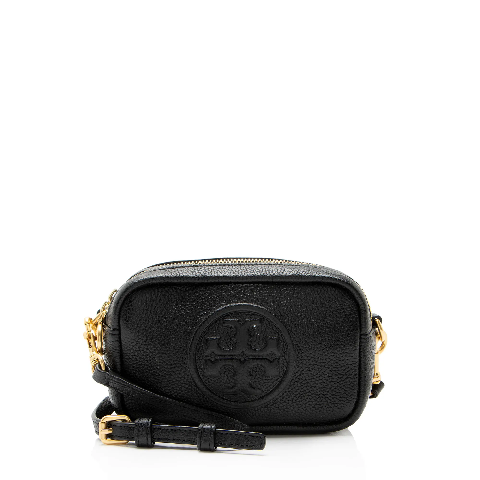 Pre-owned Tory Burch Leather Crossbody Bags Perry Bombe Mini Bag
