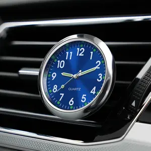 Car clock, automotive digital watch, interior central control panel decoration, time display, vehicle electronic clock, quartz watch