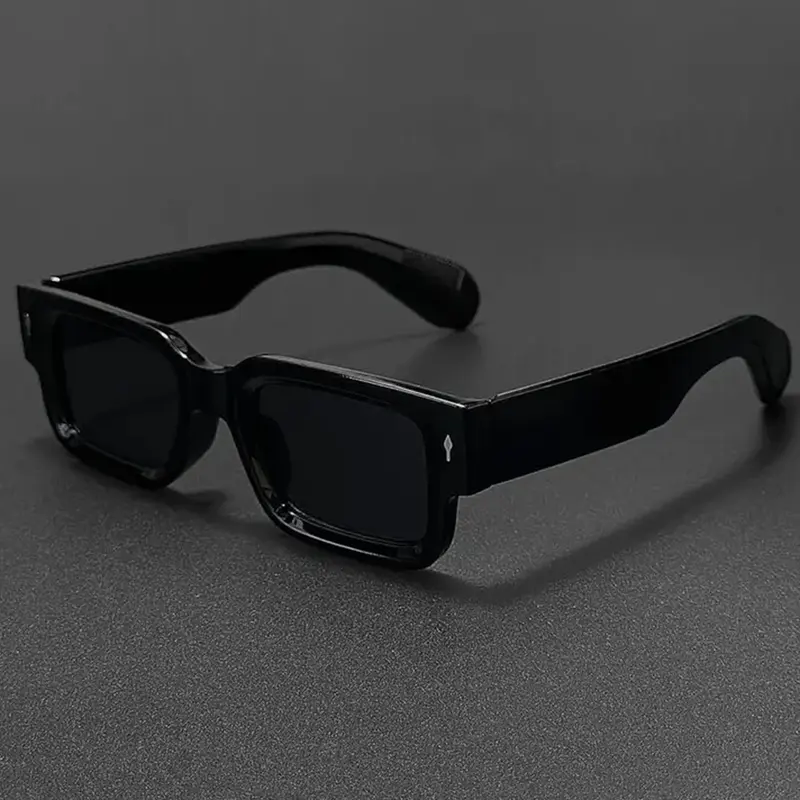Vintage Trendy Square Small Frame Decorative Glasses Unisex, Comfortable Daily Wear, Outdoor Casual Street Photography, College Style Fashion Eyewear, Trendy Beach Eyewear, Square Sunnies, Street Style Shades
