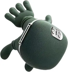 Bionic Heated Massager, Portable Shiatsu Neck and Back Massager, Electric Deep Tissue 4D Kneading Massage, Simulated Human Hand Design for Pain Relief and Muscle Relax (Green) Adjustable Multi-Functional Ab Board Cordless Scalp Body Quiet Under D Posture