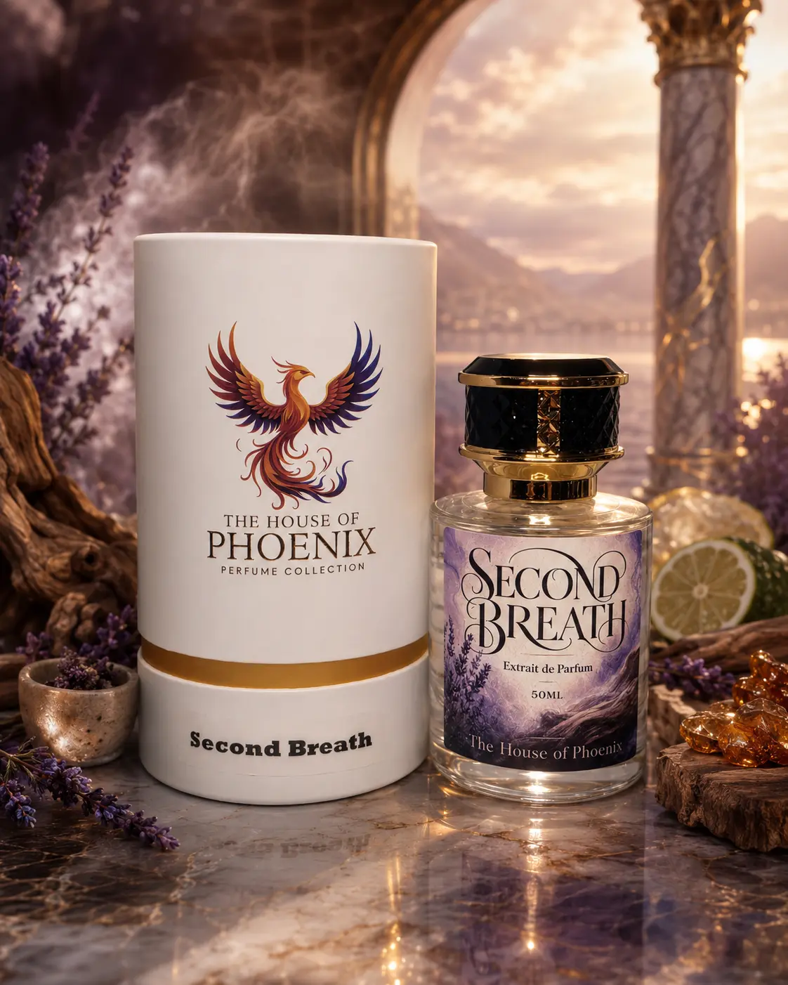 Second Breath Extrait De Parfum Spray for Unisex 50ML by The House of Phoenix