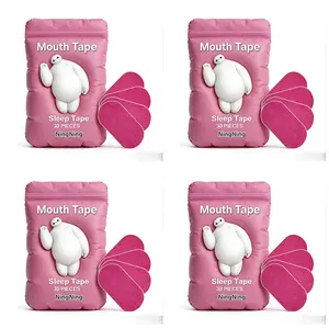 Ning Mouth Tape, 1/2/4-month supply mouth tape, pink,gentle,adhesion,30/60/120 Strips, sports accessories,