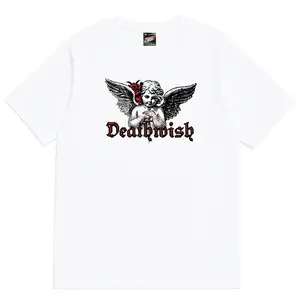 Deathwish Skateboards Shirt Cherub White