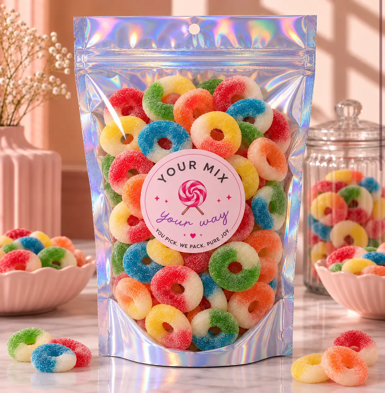 Themed Candy Bag (Choose from a variety of themed candy mixes)