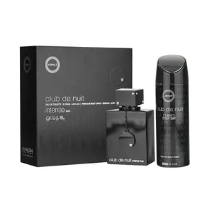 ARMAF Club De Nuit Intense 2-Piece Set for Men (3.6 Oz Eau De Toilette Spray + 6.8 Oz Body Spray)