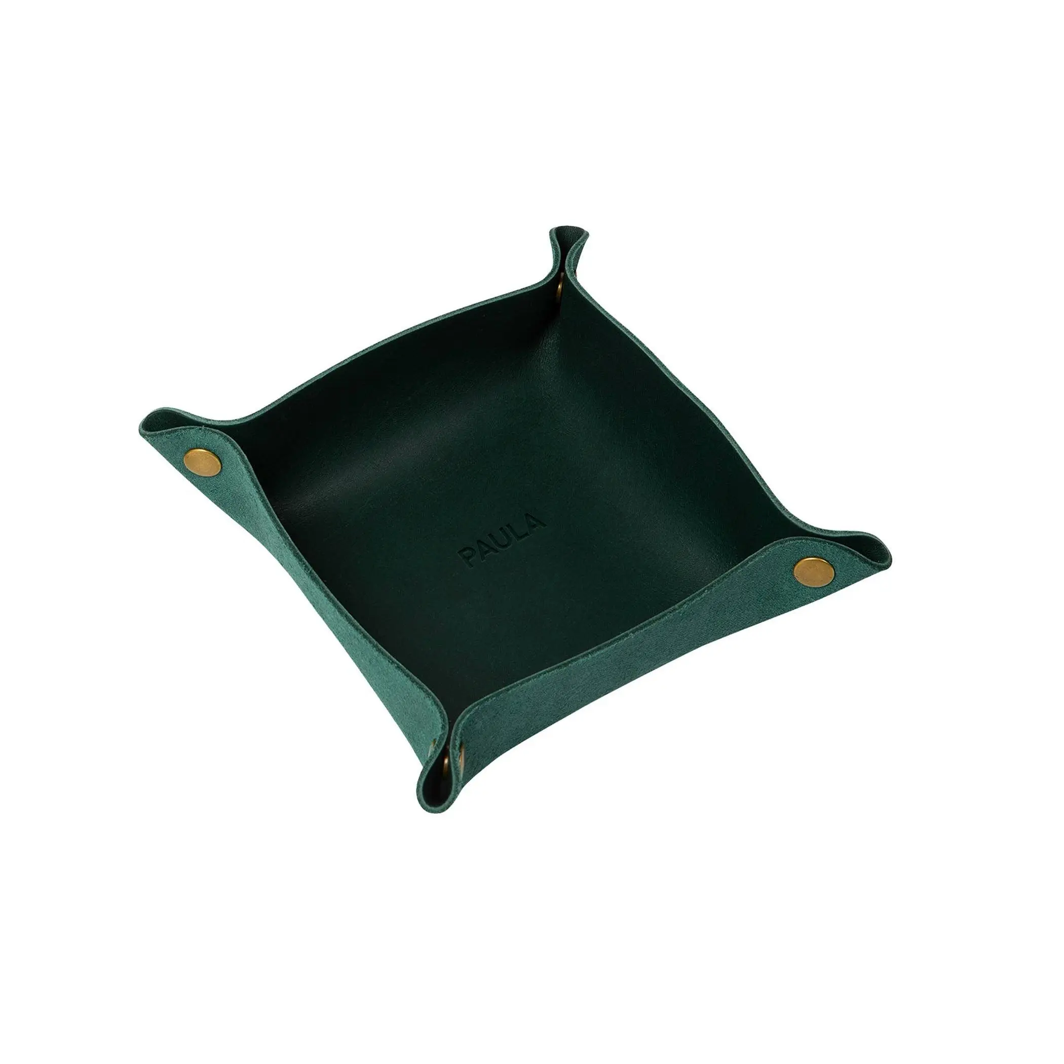 Leather Snap Valet Tray