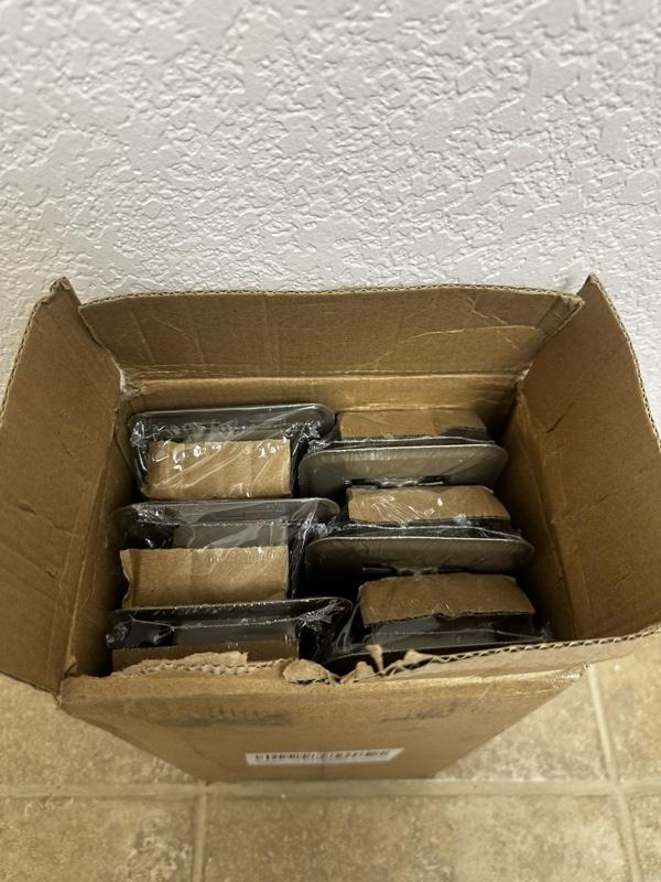 6 Pack 2" x 12" Floor Register Heavy Duty Steel Walkable Floor Vent Covers Easy to Adjust Air Flow for Home Comfort