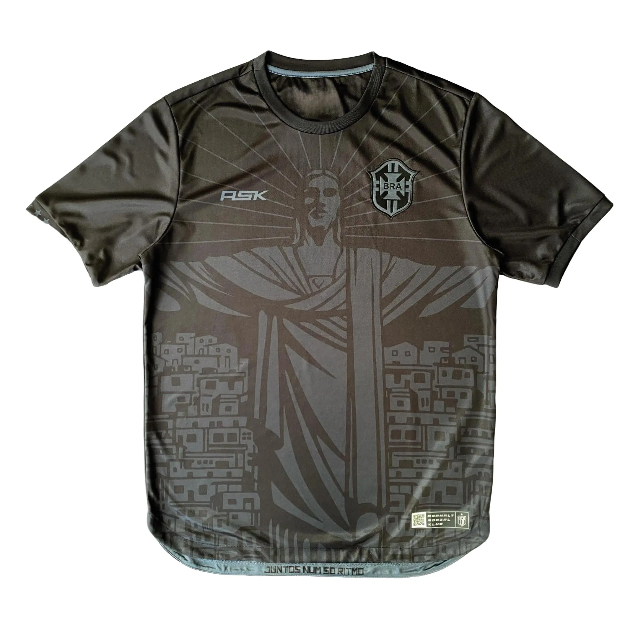 Brazil Redeemer Third Jersey 2026 – Christ the Redeemer Inspired Soccer Jersey – Modern Brazil Football Streetwear Shirt – Premium Fan Edition Kit