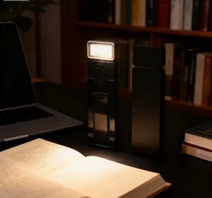 Rechargeable Book Light,3 Colors 5 Levels Dimmable LED Bed Reading Lamp