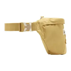 Nike Polyester Waist Bag with Zippered Pocket for Men and Women in Yellow