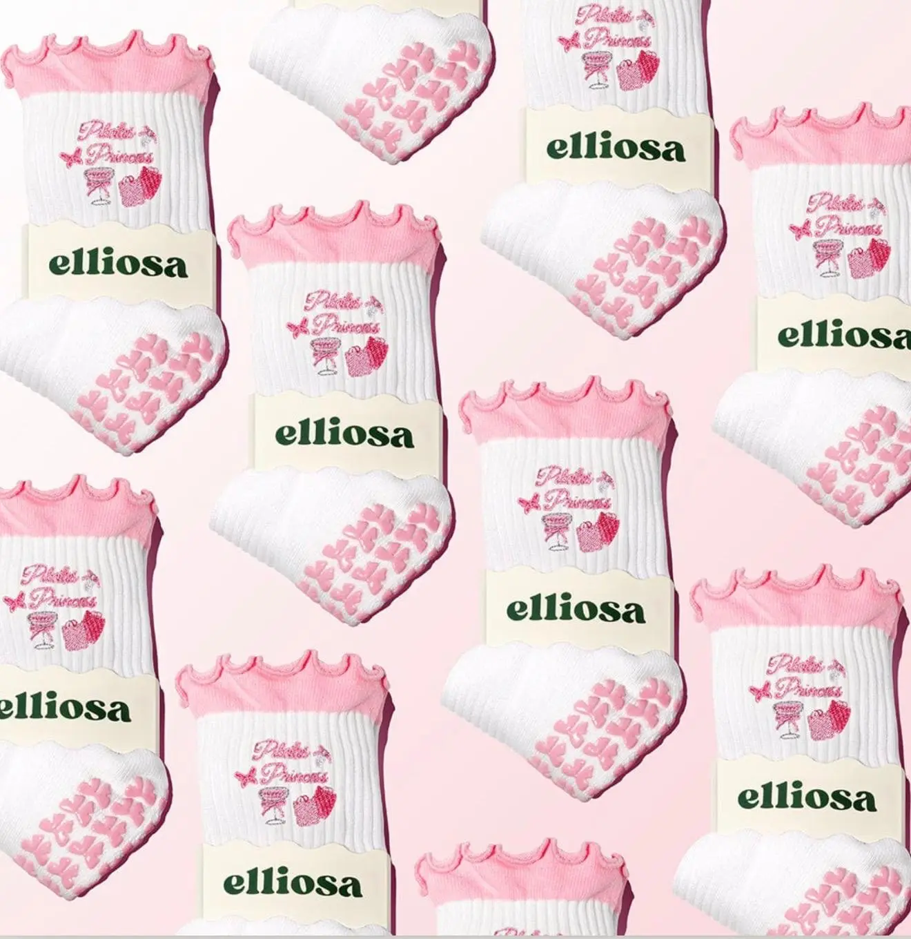 Elliosa Grip Socks-Pilates Princess